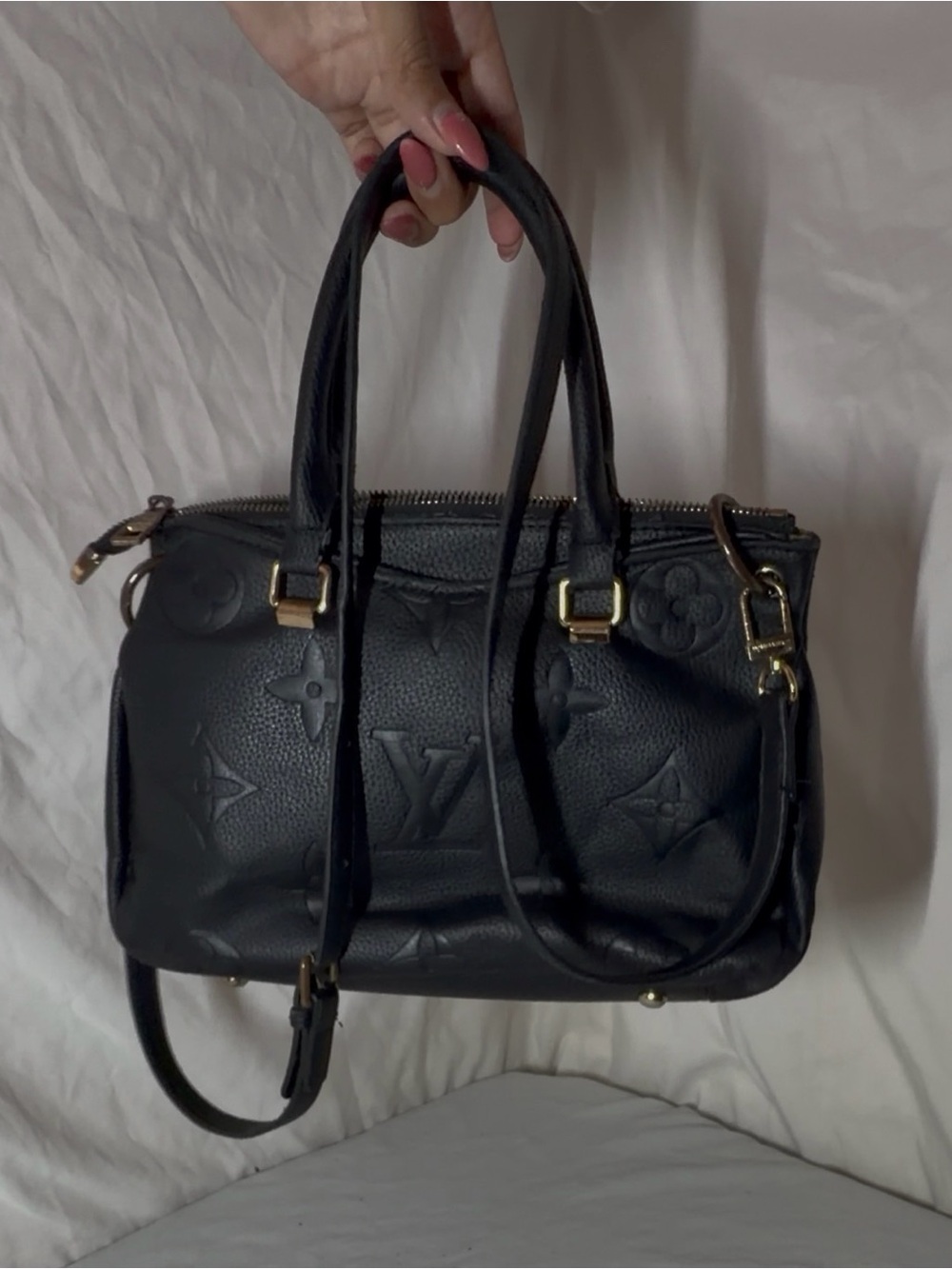 Black crossbody bag